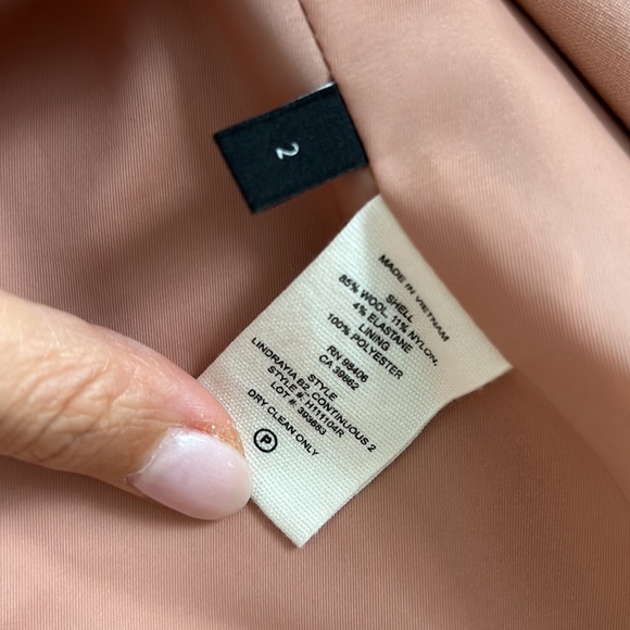 Theory Lindrayia Pink Blazer 2 - Picture 5 of 6